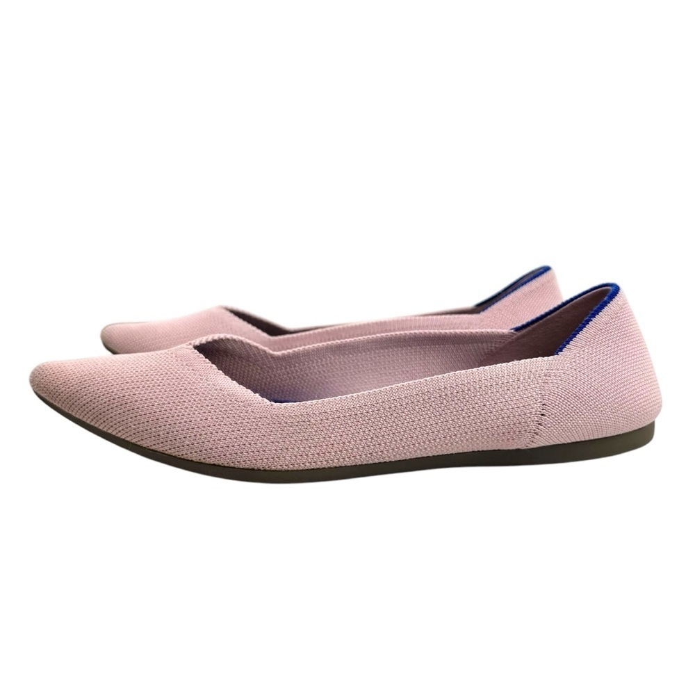 Rothy's The Point Petal Pink Flats Ballet Shoes Women's Casual Size 8.5 Retired - Picture 3 of 16